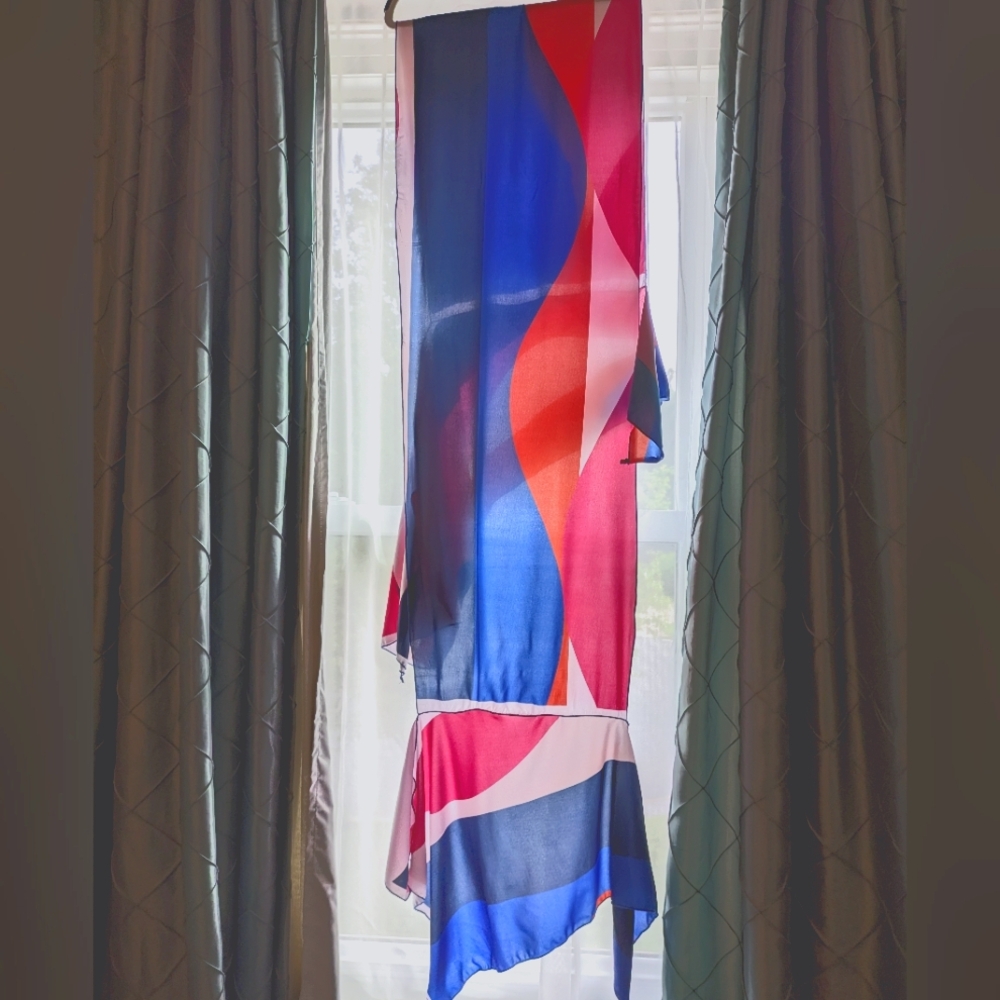 ByVinnik Italian Stretch Chiffon Rockstar Scarf